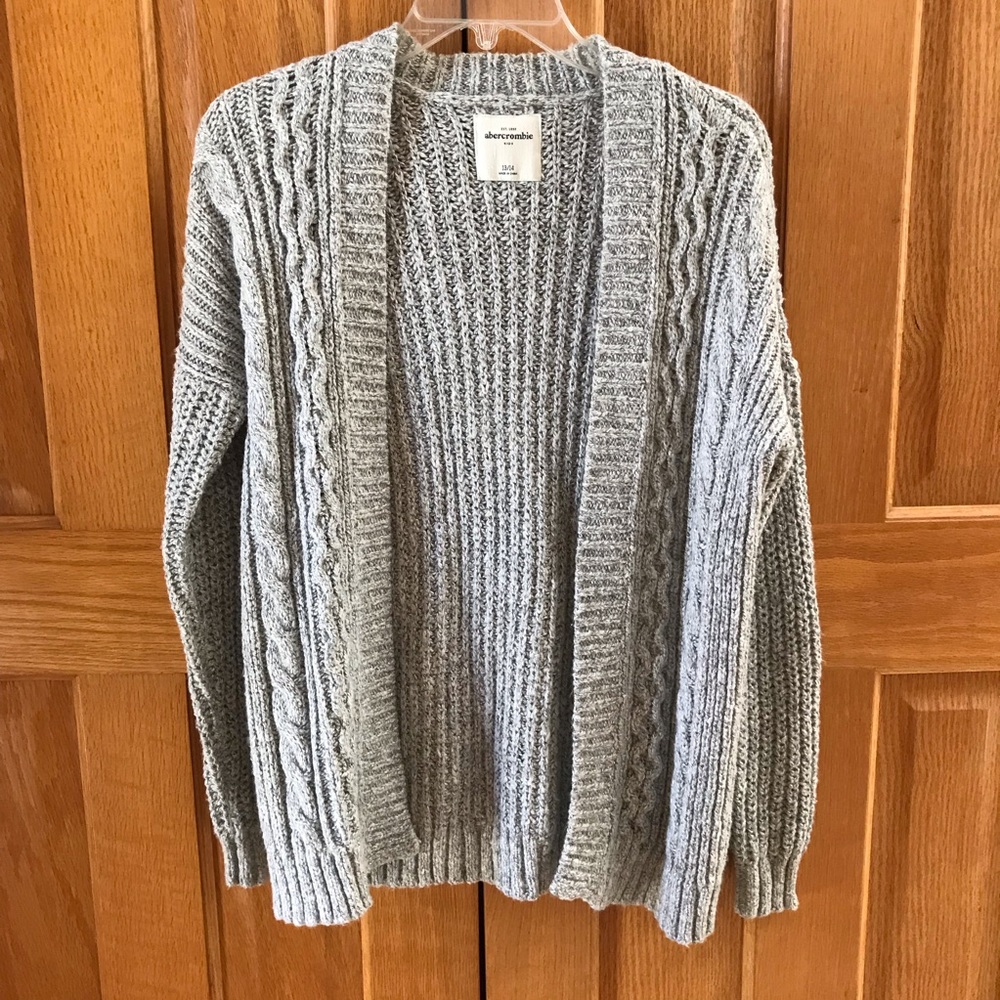 Abercrombie Kids Knit Open Cardigan